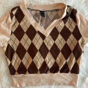 Cute brown shirt